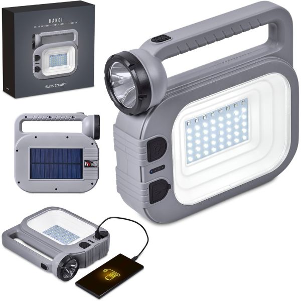 Swiss Cougar Hanoi Solar Lantern And Power Bank