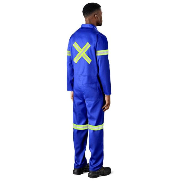 Polycotton Boiler Suit Arms Leg Back YW Tape