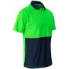 Inspector Two Tone Hi Viz Golf Shirt