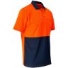 Inspector Two Tone Hi Viz Golf Shirt