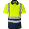 Surveyor Two Tone Hi Viz Golf Shirt