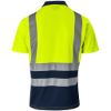 Surveyor Two Tone Hi Viz Golf Shirt