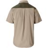 Mens Short Sleeve Serengeti 2 Tone Bush Shirt