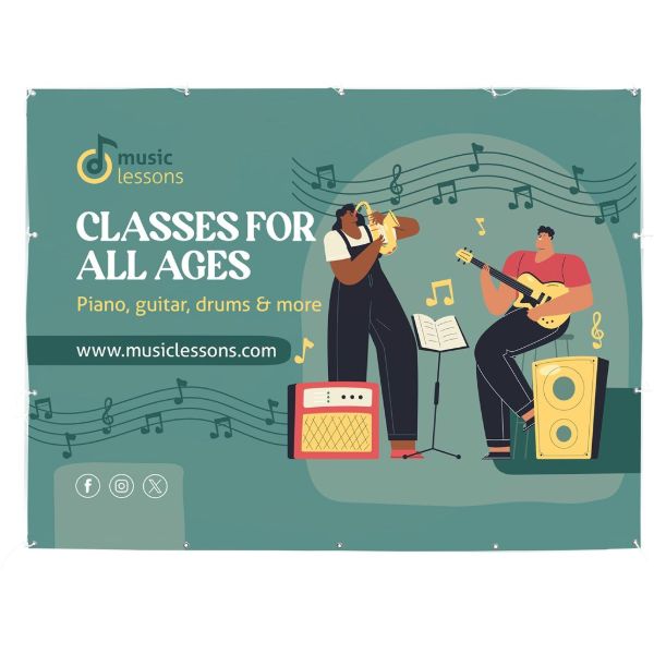 PVC Banner 2m X 1.5M