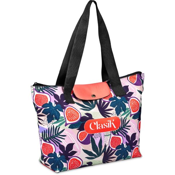 Hoppla Rosebank Polyester Roll Up Tote Bag