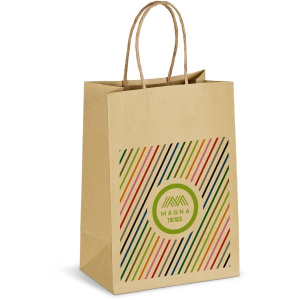 Ecologic Digital Print Mini Paper Gift Bag 150gsm