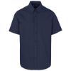 Mens Short Sleeve Cotton Twill Moderna Shirt