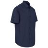 Mens Short Sleeve Cotton Twill Moderna Shirt