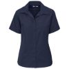 Ladies Short Sleeve Cotton Twill Moderna Shirt