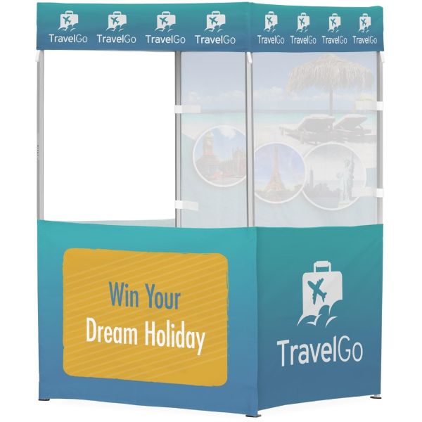 Ovation Gazebo 1.5 X 1.5m 1 Full 3 Half Wall