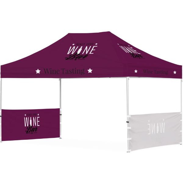 Ovation Gazebo 4.5 X 3m 2 Short Half Wall