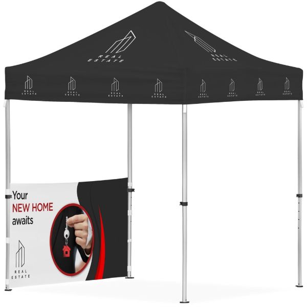 Ovation Gazebo 2 X 2m Petite Frame 1 Half Wall