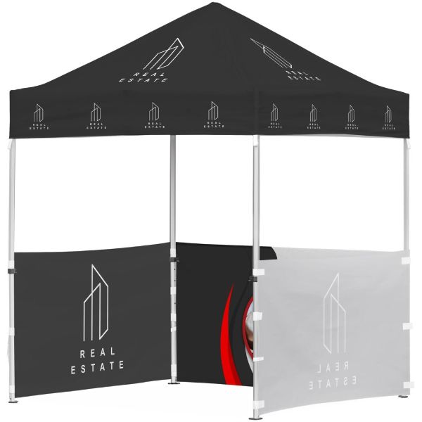 Ovation Gazebo 2 X 2m Petite Frame 3 Half Wall