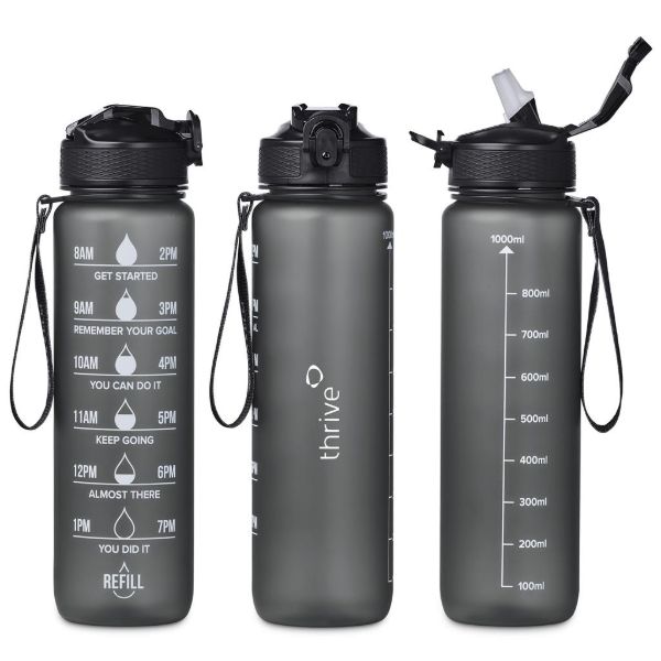 Eva And Elm Neptune Plastic Water Bottle 1 Litre