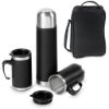 Cardinal Steel Flask And Mug Set