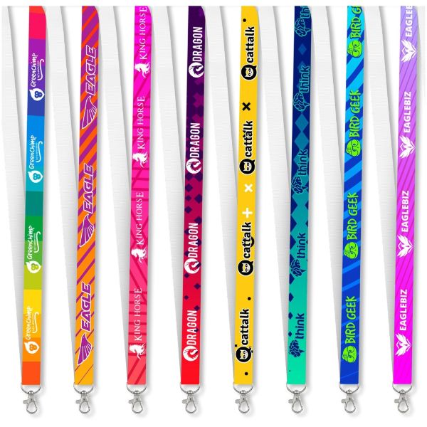 Snap Hook Clip Single Sided Petersham Lanyard