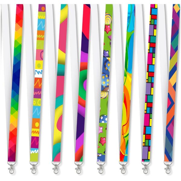 Altitude Snap Hook Clip Single Sided Satin Lanyard