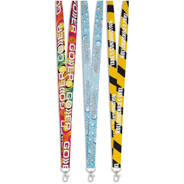 Snap Hook Clip Double Sided Petersham Lanyard