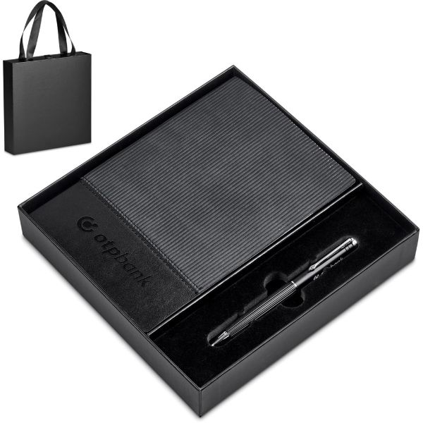 Alex Varga Carralis Soft Cover Notebook Pen Set