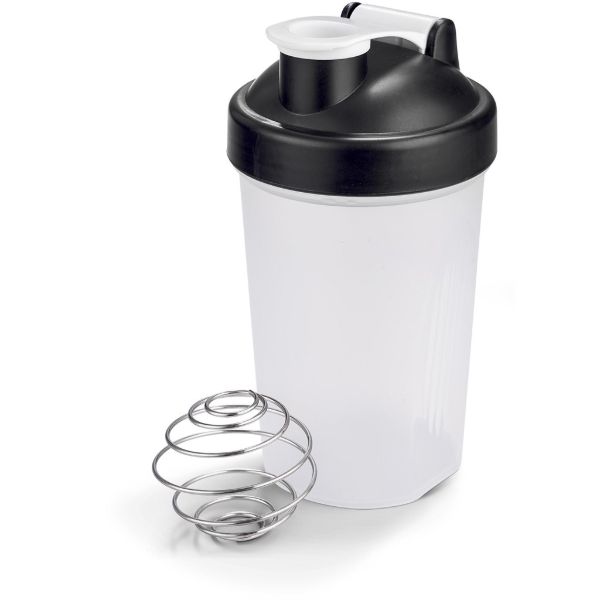 Shake And Burn Plastic Protein Shaker 400ml
