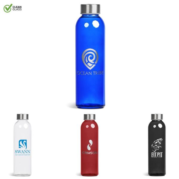 Kooshty Pura Glass Water Bottle 500ml