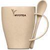 Okiyo Kawai Wheat Straw Mug And Spoon 350ml