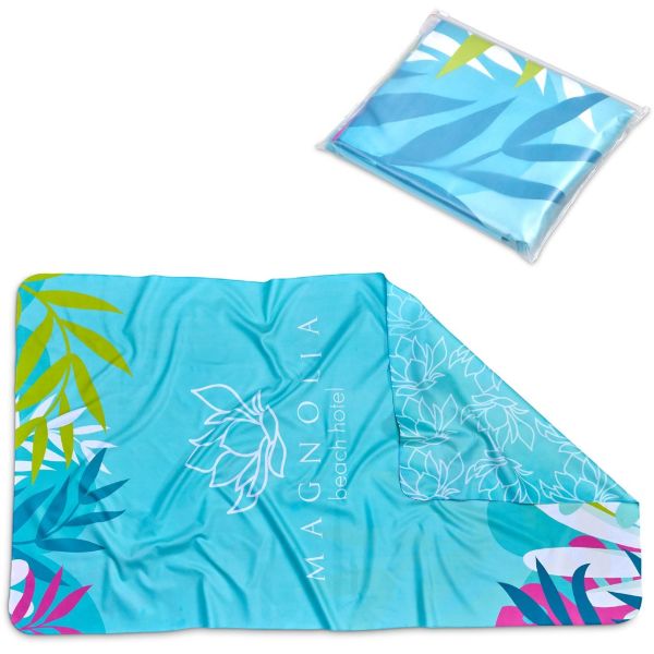 Hoppla Hula Beach Towel Dual Branding