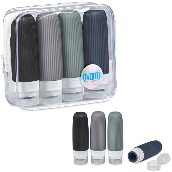 Serendipio Pack Mate Silicone Travel Set