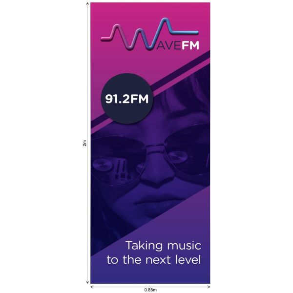 Pull Up Banner Layflat PVC Skin