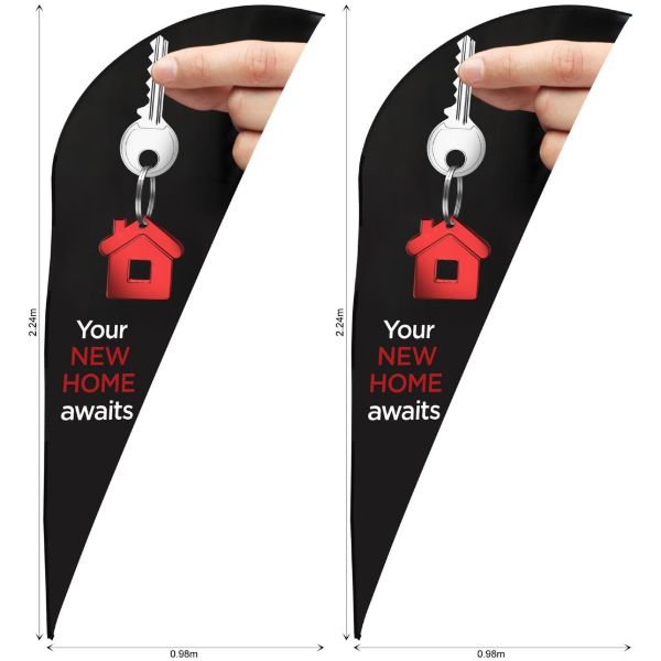 Legend 2M Sharkfin Flying Banner Skin