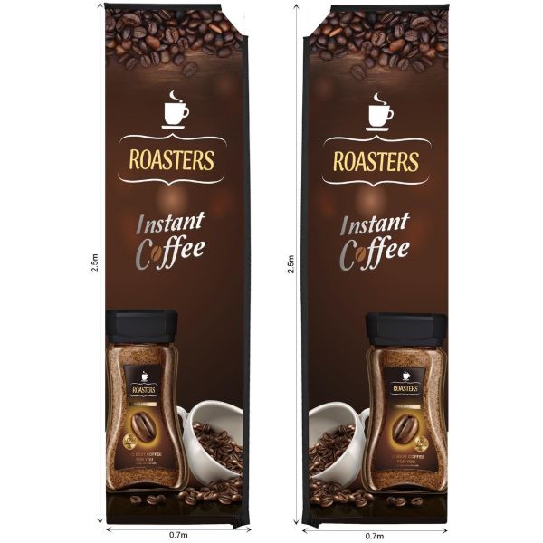 Legend 3M Telescopic Double Sided Banner Skin