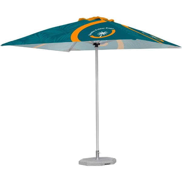 Fade Resistant Parasol Single Pole 2m X 2M