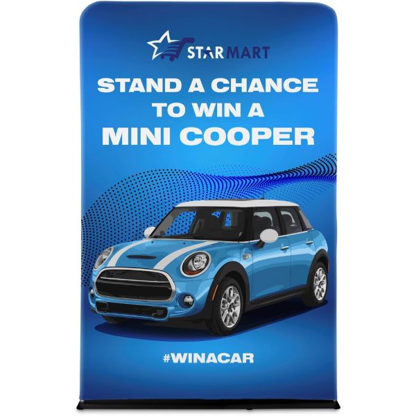 Double Sided Fabric Tube System 1.5M