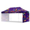 Coated Subli Gazebo 6 x 3m 2 SS F Walls