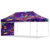 Coated Subli Gazebo 6m x 3m 1 SS F Wall