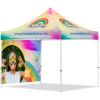 Coated Subli Gazebo 3 x 3m 1 Full Wall Skin