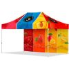 Coated Subli Gazebo 4.5 x 3m 1 Long Full Wall Skin