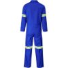 Safety Polycotton Boiler Suit Arm Leg YW Tape