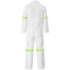 Safety Polycotton Boiler Suit Arm Leg YW Tape