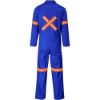 Safety Poycotton Boiler Suit Arms Leg Back OR Tape