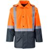 Hazard Padded Two Tone Hi Viz Jacket