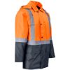 Hazard Padded Two Tone Hi Viz Jacket