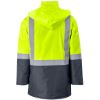 Hazard Padded Two Tone Hi Viz Jacket