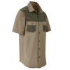 Mens Short Sleeve Serengeti 2 Tone Bush Shirt