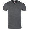 Mens Michigan Melange V Neck T Shirt