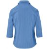 Ladies 3 4 Sleeve Micro Check Shirt