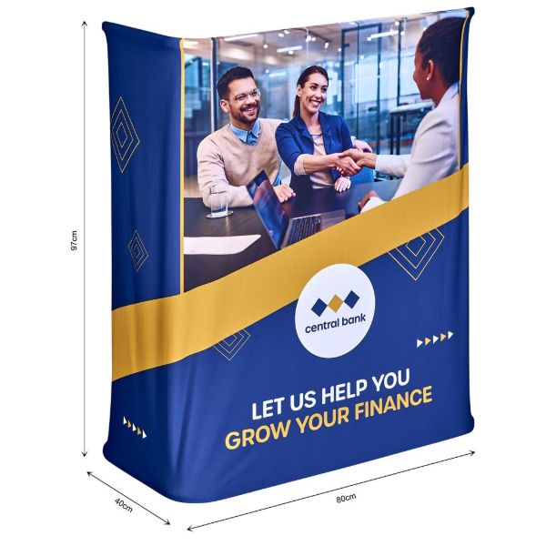 Pop Up Hydraulic Fabric Counter Skin