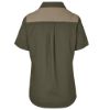 Ladies Short Sleeve Serengeti Two Tone Bush Shirt