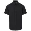 Mens Short Sleeve Cotton Twill Moderna Shirt