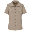 Ladies Short Sleeve Mawenzi Twill Shirt